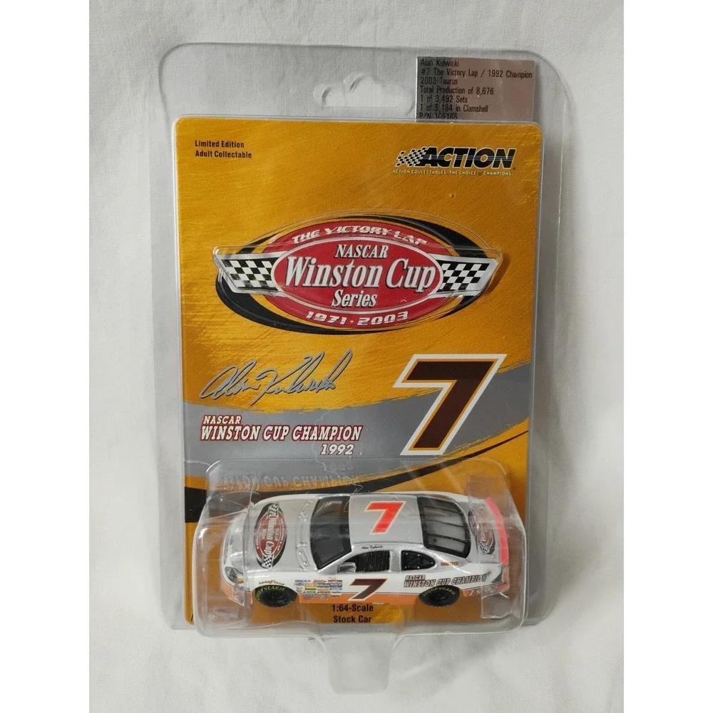 ALAN KULWICKI  #7 The Victory Lap Action Racing NASCAR Winston Cup 1992 Champion